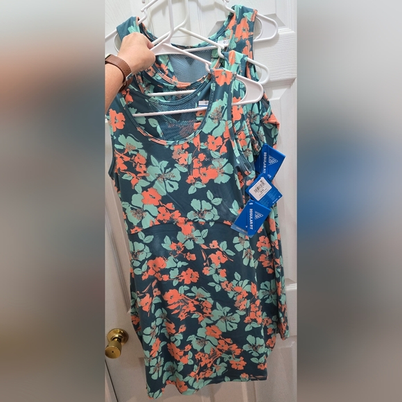 Columbia PFG Floral Sleeveless Tank Dress, Xs, M Or L, Price Is For 1 - Picture 1 of 11